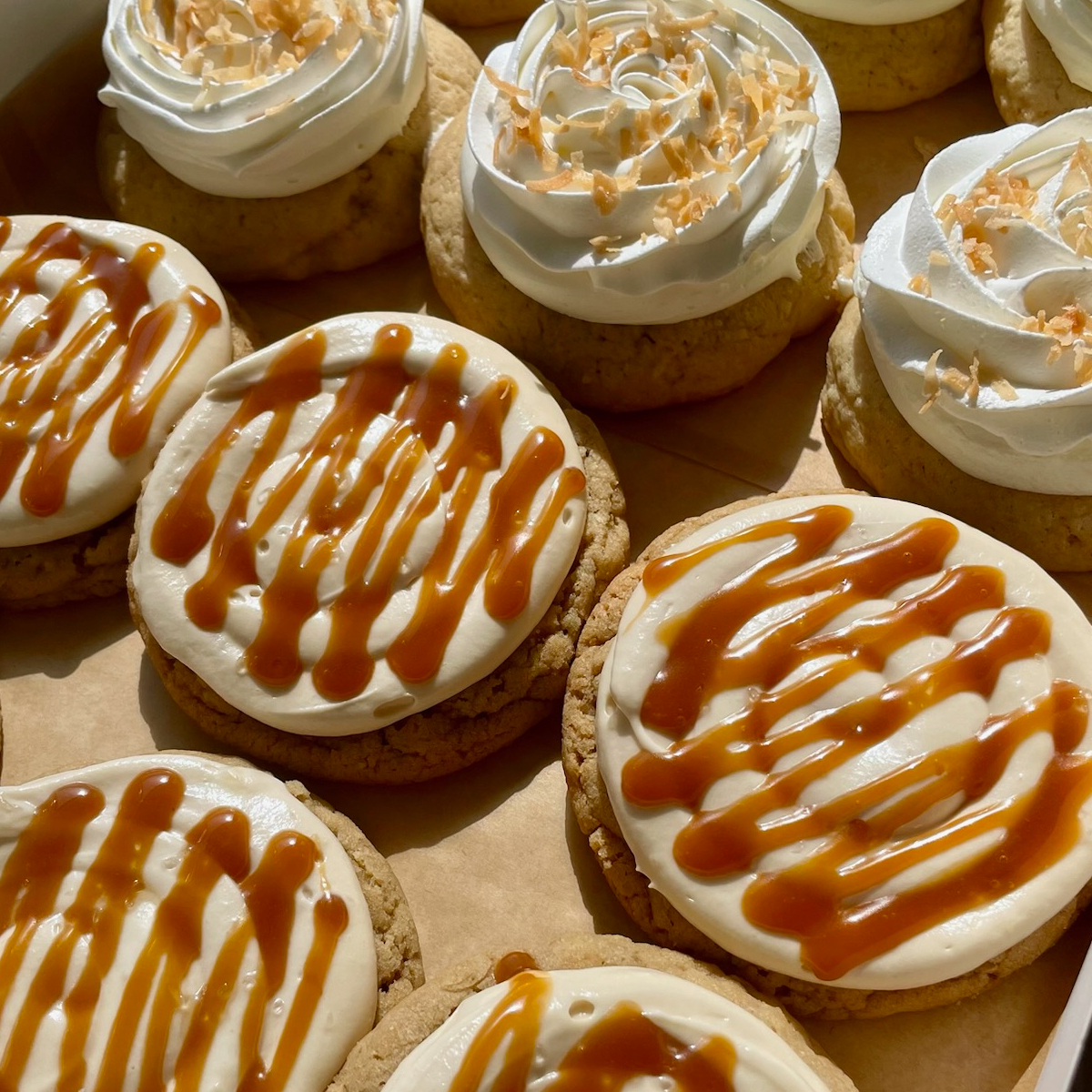 a one to one ratio picture of cookies