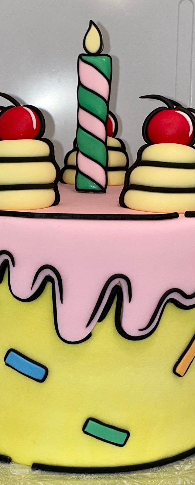 a picture of a custom cake